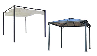 Pergolas: faites vos achats en ligne!