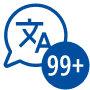 Language chat badge