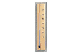 METALTEX - Thermomètre intérieur bois hêtre298005
