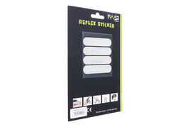 FASI Reflex-Sticker mit 3M Folie weiß