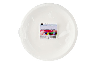 Image of Teller weiss 22cm 10 Stück bei JUMBO