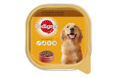 Image of Pedigree Hundefutter Terrine Truthahn & Huhn bei JUMBO
