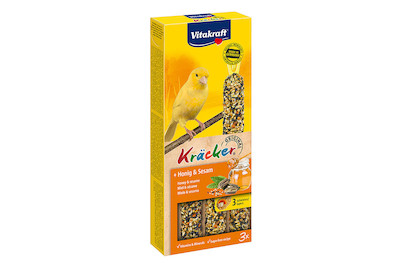 Image of Vitakraft Kräcker® Trio Honig-Sesam Kanarien 3er bei JUMBO