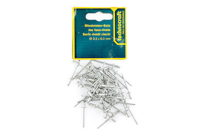 Image of Technocraft Blindnieten 50 Stück 3.2 mm bei JUMBO