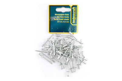 Image of Technocraft Blindnieten 50 Stück 4.8 mm bei JUMBO