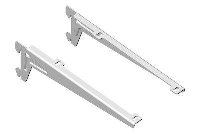 Image of Winkelträger 23 cm weiss bei JUMBO