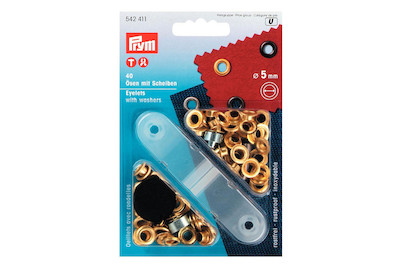 Image of Ösen 5 mm gelb 40 Stück bei JUMBO