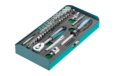 Image of Technocraft Steckschlsatz 42-teilig 1/4 bei JUMBO