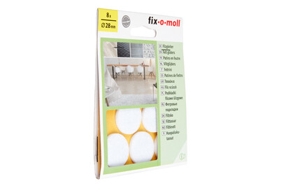 Image of Filzgleiter weiss 28 mm bei JUMBO