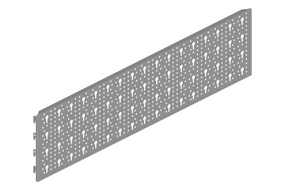 Image of Lochplatte Blech 80x20 cm alu bei JUMBO