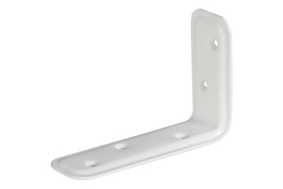 Image of Stützwinkel 80x120 mm weiss bei JUMBO