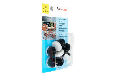 Image of Kunststoffgleiter mit Stift 22 mm bei JUMBO