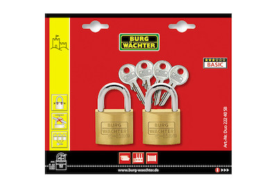 Image of Zylinderschloss Duo 30 mm bei JUMBO