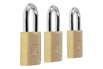 Image of Vorhangschlösser Trio bei JUMBO