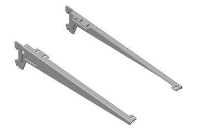 Image of Winkelträger Lose Weissalu T 33 cm 2 Stk bei JUMBO