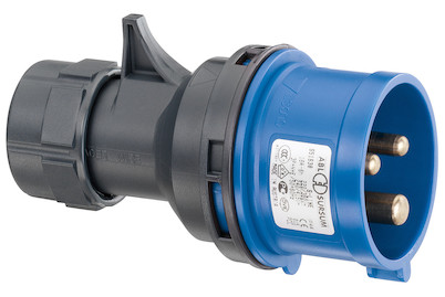 Image of Stecker CEE 16/3 blau bei JUMBO