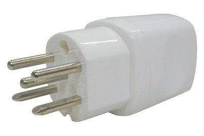 Image of Stecker T15 10 A weiss Typ AST