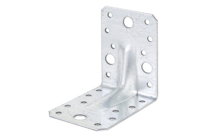 Image of Schwerlast-Winkelverbinder, Stahl, 90 x 90 x 65 mm bei JUMBO