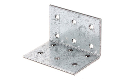 Image of Lochplattenwinkel Stahl 40x40x60x2.5 mm bei JUMBO