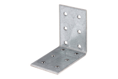 Image of Lochplattenwinkel Stahl 60x60x40x2.5 mm bei JUMBO
