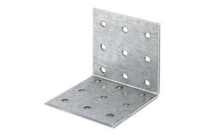 Image of Lochplattenwinkel Stahl 60x60x60x2.5 mm bei JUMBO