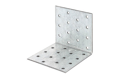 Image of Lochplattenwinkel Stahl 80x80x80x2.5 mm bei JUMBO
