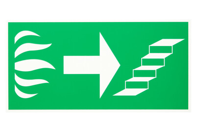 Image of Schild Treppe nachtleuchtend bei JUMBO