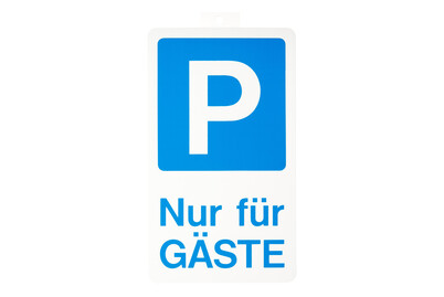 Image of Schild P Für Gäste bei JUMBO