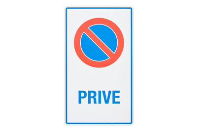 Image of Schild Privée + Symbol 330x190x1 mm bei JUMBO