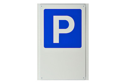Image of Schild P ohne Text bei JUMBO