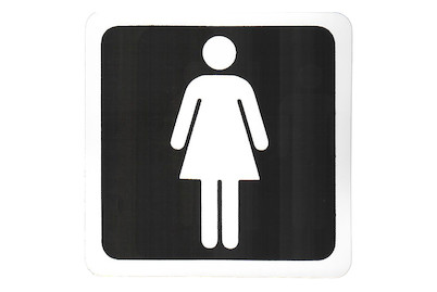 Image of Schild Damen bei JUMBO