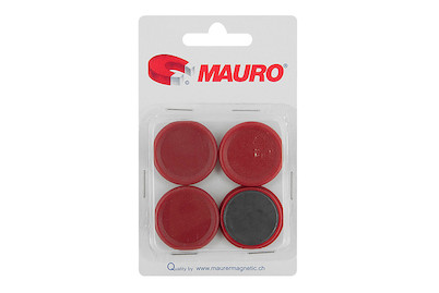 Image of Haftmagnet D30 rot bei JUMBO