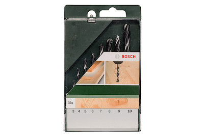 Image of Bosch Holzspiralbohrer-Set-8-teilig bei JUMBO