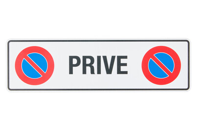 Image of Schild Privé + Symbol Interdit bei JUMBO
