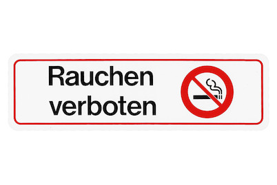 Image of Schild Rauchen verboten + Symbol bei JUMBO