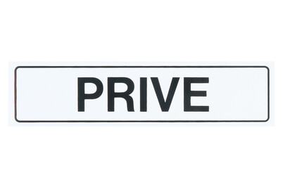 Image of Schild Privée 200x50x0.4 mm bei JUMBO