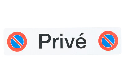 Image of Schild Privée + Symbol 245x58x1 mm bei JUMBO
