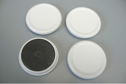 Image of Haftmagnet D30 weiss bei JUMBO