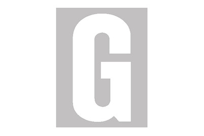 Image of Folienbuchstabe G 95 mm weiss bei JUMBO