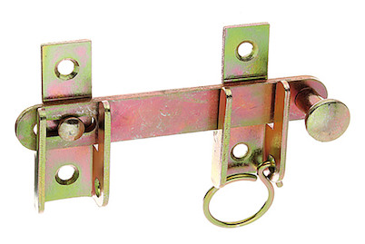 Image of Schlagladen Überwurf verzinkt 120 x 65 mm bei JUMBO