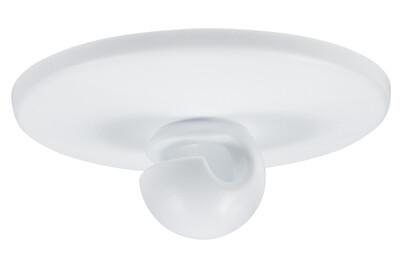 Image of Tesa selbstklebender Deckenhaken bis 500 g weiss bei JUMBO