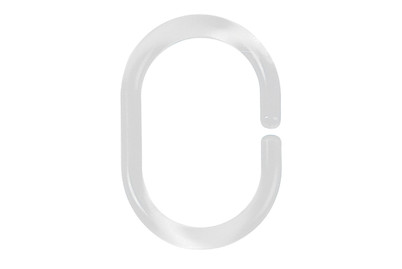 Image of Duschvorhangringe transparent bei JUMBO