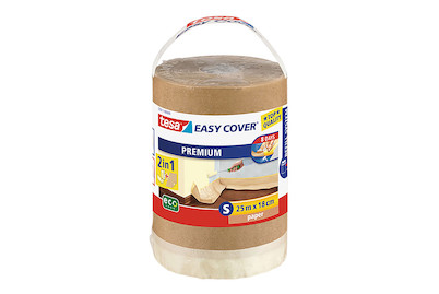 Image of Tesa Abdeckpapier mit Malerband 2in1 Gr. S bei JUMBO