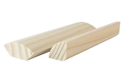 Image of Oecoplan Viertelstab Fichte 23x23 mm 2.4 m bei JUMBO