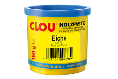 Image of Clou Holzpaste Nr. 5 Eiche 150 g