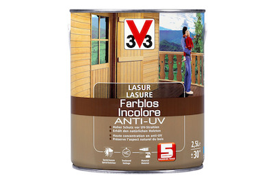 Image of V33 Holzlasur 2.5 l farblos Anti-UV bei JUMBO