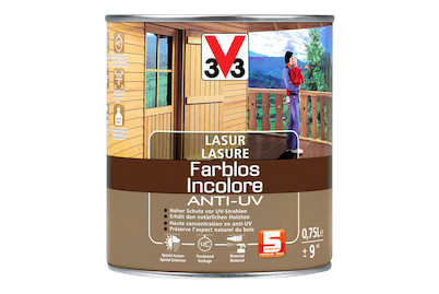 Image of V33 Holzlasur 0.75 l farblos Anti-UV bei JUMBO