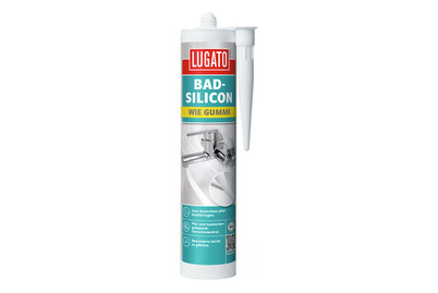Image of Lugato Bad-Silicon WIE Gummi weiss Kartusche à 310 ml