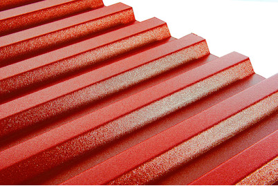 Image of Wellenplatten PVC 2.5x1.09 m rot bei JUMBO