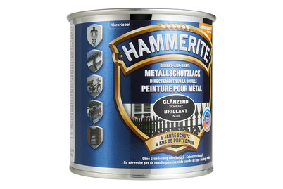 Image of Hammerite hochglanz schwarz 250 ml bei JUMBO